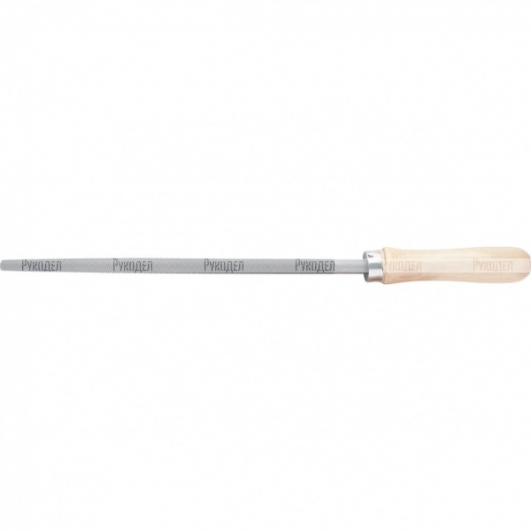 Напильник, 250 мм, круглый, деревянная ручка// Сибртех, 16129