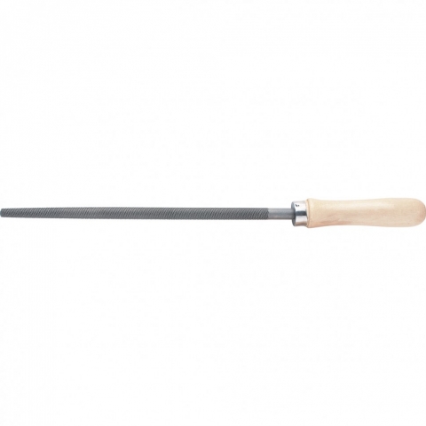 products/Напильник, 150 мм, круглый, деревянная ручка, Сибртех, 16123