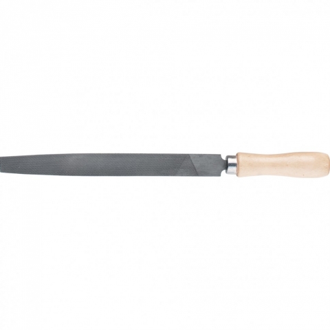 products/Напильник, 150 мм, плоский, деревянная ручка, Сибртех, 16223