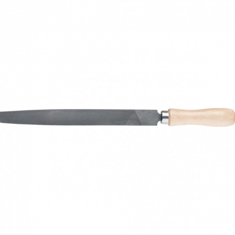 products/Напильник, 200 мм, плоский, деревянная ручка, Сибртех, 16226