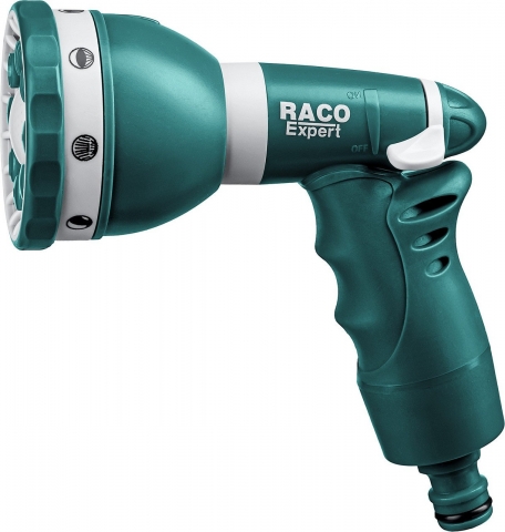 products/Поливочный пластиковый пистолет с TPR RACO 484C 8 режимов 4255-55/484C