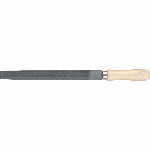 products/Напильник, 150 мм, полукруглый, деревянная ручка, Сибртех, 16323