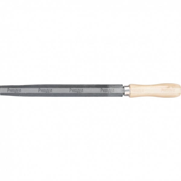 Напильник, 150 мм, полукруглый, деревянная ручка, Сибртех, 16323