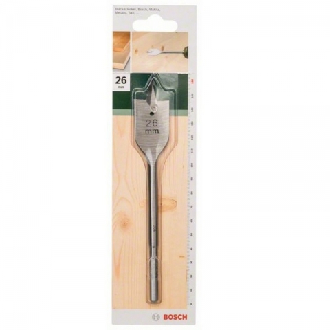 products/Перьевое сверло Bosch, шестигранник 26,0 x 120 x 160 mm (арт. 2609255270)