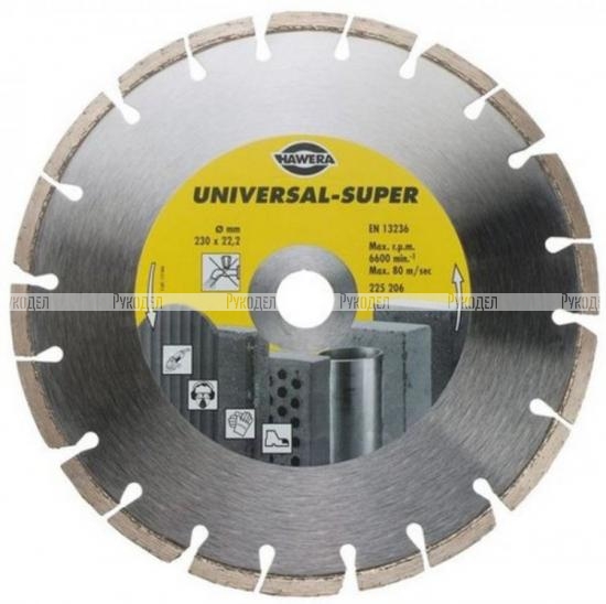 Алмазный диск 115 мм Super HAWERA арт. F00Y145000