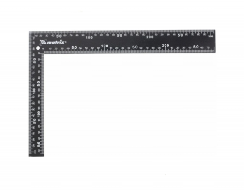products/Угольник, 300 мм, цельнометаллический,двусторонняя разметка MATRIX 32370