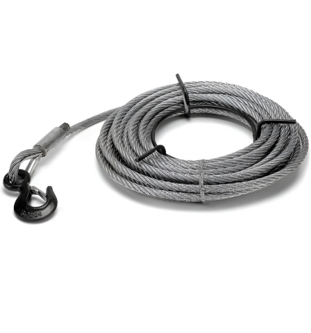 products/Канат для лебедки TOR, ZNL, стальной сердечник, для лебёдок, 40м