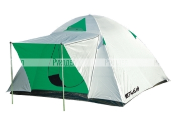 Палатка двухслойная трехместная 210x210x130cm PALISAD Camping, 69522