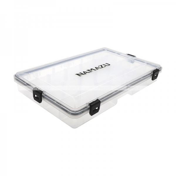 Коробка для рыболовных принадлежностей Namazu TackleBox Waterproof, 355х230х50 мм N-BOX40