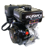Двигатель (15 л.с., вал 25 мм, 420см³, ручная система запуска, катушка 18А) LIFAN 190F-C PRO 18А