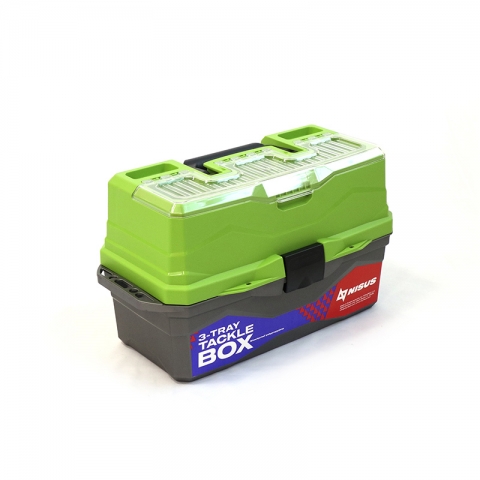 products/Ящик для снастей Tackle Box трехполочный зеленый Следопыт MB-BU-10