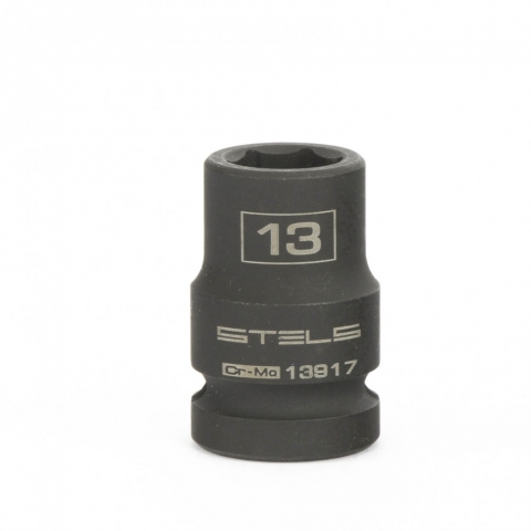 products/Головка ударная шестигранная, 13 мм, 1/2", CrMo// Stels,13917