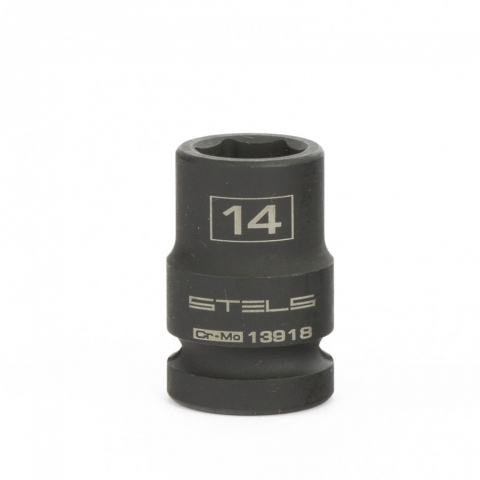 products/Головка ударная шестигранная, 14 мм, 1/2", CrMo// Stels,13918