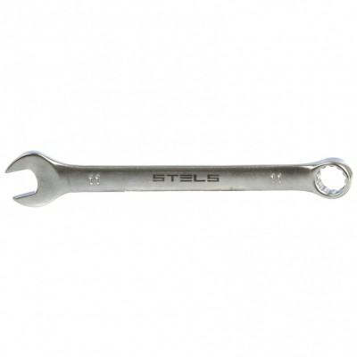 products/Ключ комбинированный, 11 мм, CrV, матовый хром// Stels,15207