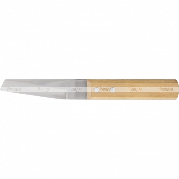 Нож хозяйственный, многоцелевой, деревянная рукоятка, Сибртех, 78983