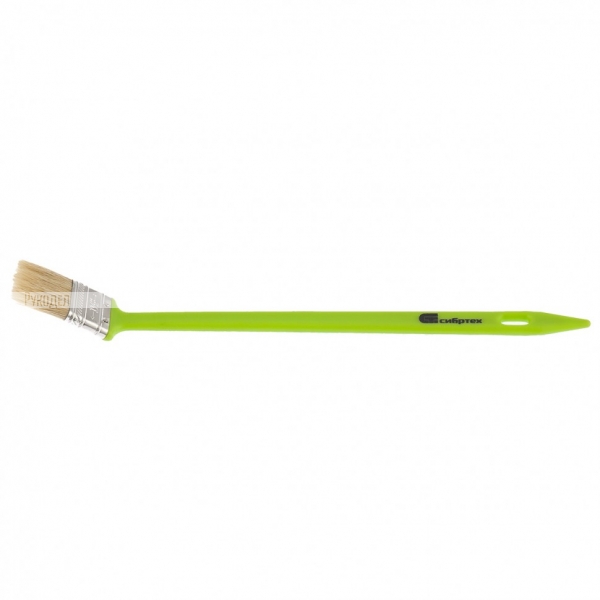 Кисть радиаторная 36 мм, натуральная щетина, пластиковая ручка, Сибртех, 83856