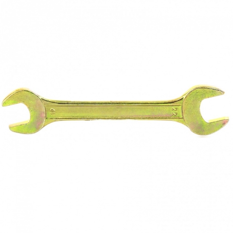 products/Ключ рожковый, 19 х 22 мм, желтый цинк, Сибртех, 14311