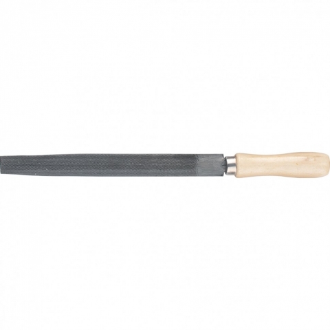 products/Напильник, 250 мм, полукруглый, деревянная ручка, Сибртех, 16329