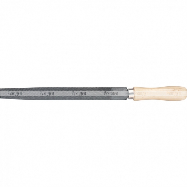 Напильник, 250 мм, полукруглый, деревянная ручка, Сибртех, 16329