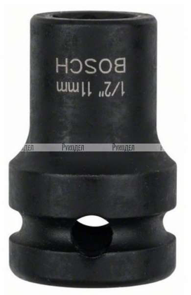 Головка торцовая 1/2" ударная 11 мм Bosch 1608552013