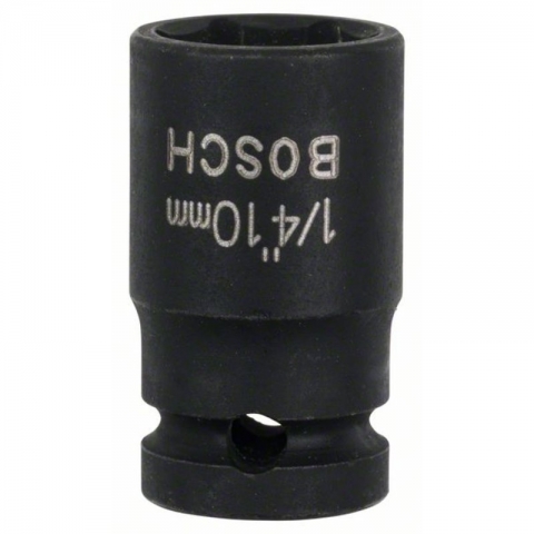 products/Ударная головка 10 мм наружный квадрат 1/4″ М6 Bosch 1608551006