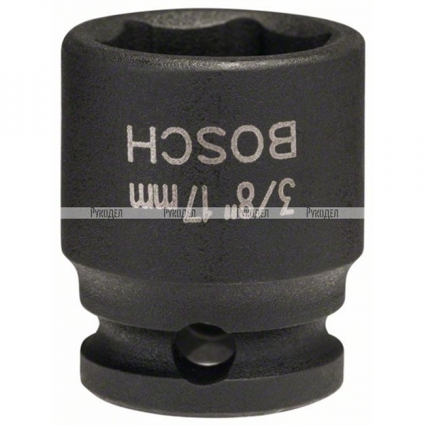 Головка ударная 17 мм, 3/8" Bosch 1608552010
