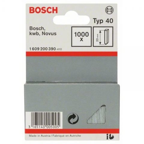 products/Штифт (1000 шт; 23 мм) для степлера Т40 Bosch 1609200390