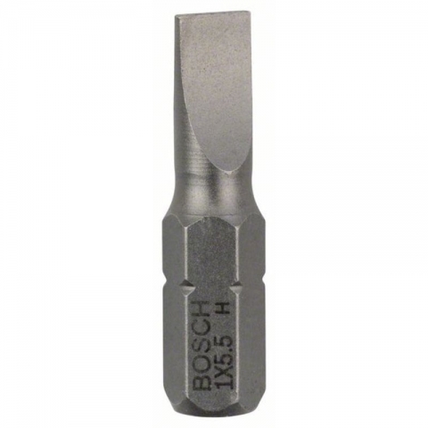 products/25 бит Extra Hard 25 мм S 1.0×5.5 Bosch 2607001465