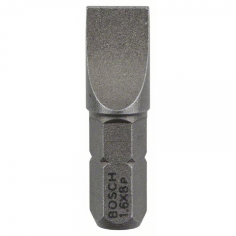products/25 бит Extra Hard 25 мм S 1.6×8.0 Bosch 2607001472