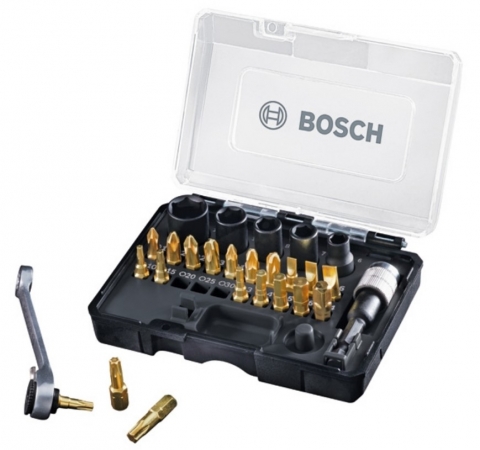 products/Набор бит и трещотка для отвертки IXO LIMITED EDITION (27 шт.), Bosch, 2607017459
