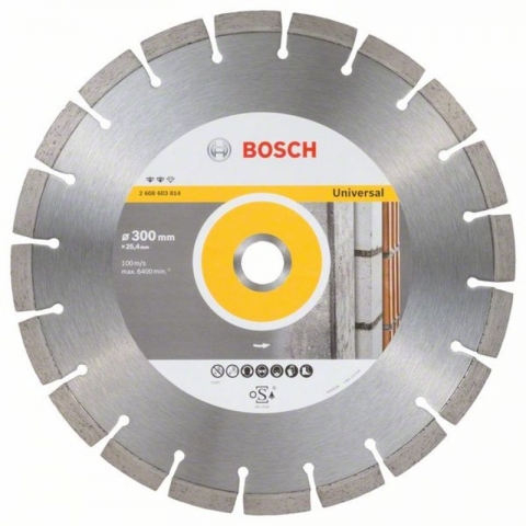 products/Алмазный диск универсальный Expert for Universal 300×25,4×2,8×12 мм, Bosch, 2608603814