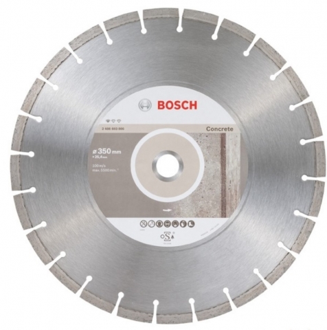 products/Диск алмазный отрезной Professional for Concrete (350х20/25.4 мм) для настольных пил, Bosch, 2608602544