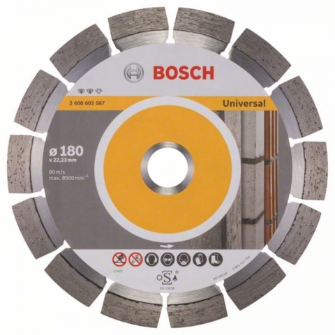 products/Алмазный диск универсальный Expert for Universal 180×22,23×2,4×12 мм Bosch 2608602567