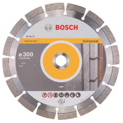 products/Алмазный диск универсальный Expert for Universal 300×22,23×2,8×12 мм Bosch 2608602569