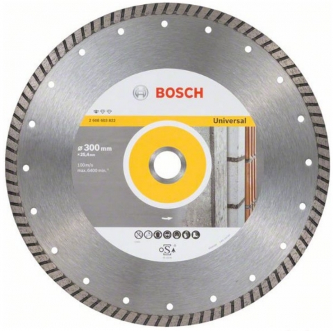 products/Диск алмазный отрезной Professional for Universal Turbo (300х20/25.4 мм) для настольных пил Bosch 2608602586