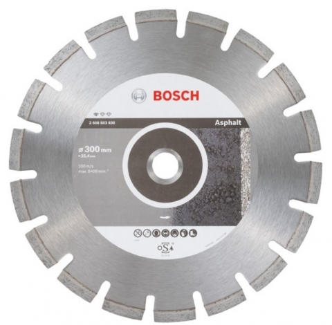 products/Алмазный диск Standard for Asphalt 300х25 мм по асфальту, Bosch, 2608602624