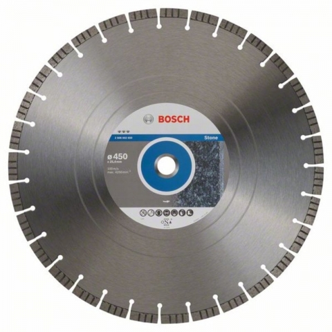 products/Алмазный диск по камню Best for Stone 450×25,4×3,8×12 мм Bosch 2608602650