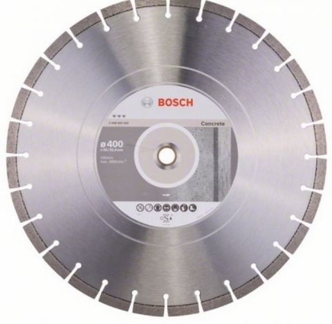 products/Алмазный диск Best for Concrete 400х20/25,4 мм по бетону, Bosch, 2608602659