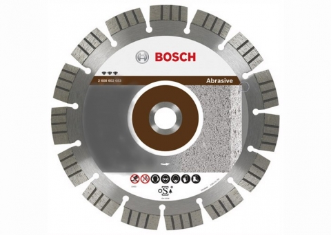 products/Диск алмазный отрезной Best for Abrasive (150х22.2 мм) для УШМ Bosch 2608602681