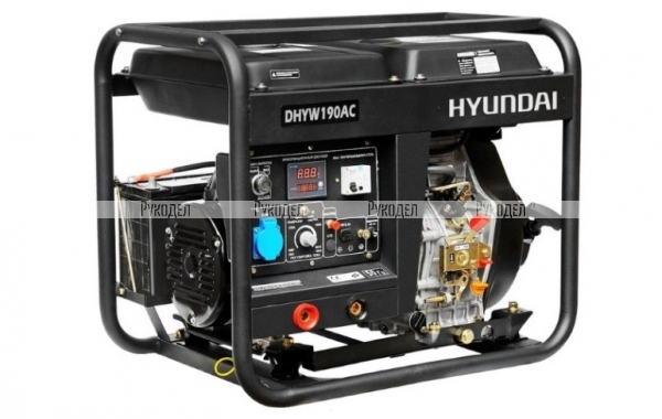 Бензиновый сварочный генератор HYUNDAI DHYW 190AC
