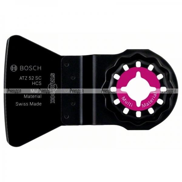 Шабер HCS Bosch ATZ 52 SC жёсткий 52×26 мм для GOP и PMF Starlock Bosch 2609256954