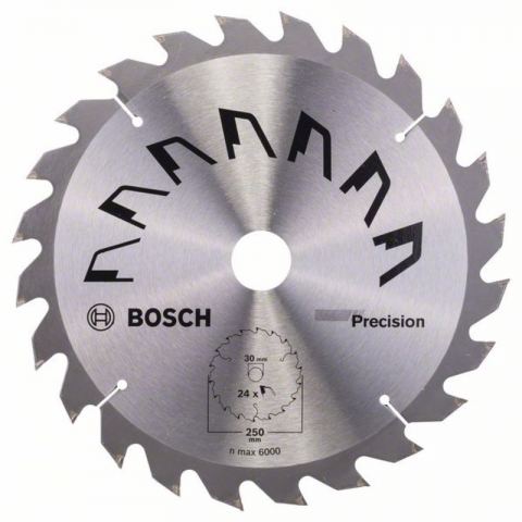 products/Пильный диск по дереву 250x30x2.5 мм T24 PRECISION Bosch 2609256878
