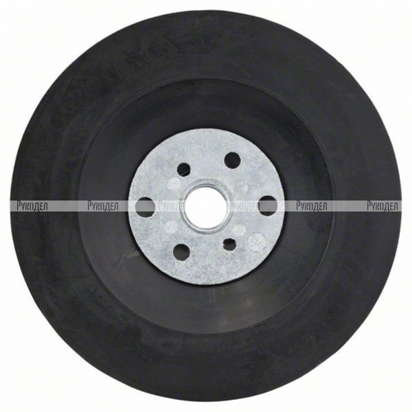 Опорная тарелка для УШМ с гайкой (115 мм; M14) для фибровых шлифкругов Bosch 2608601005