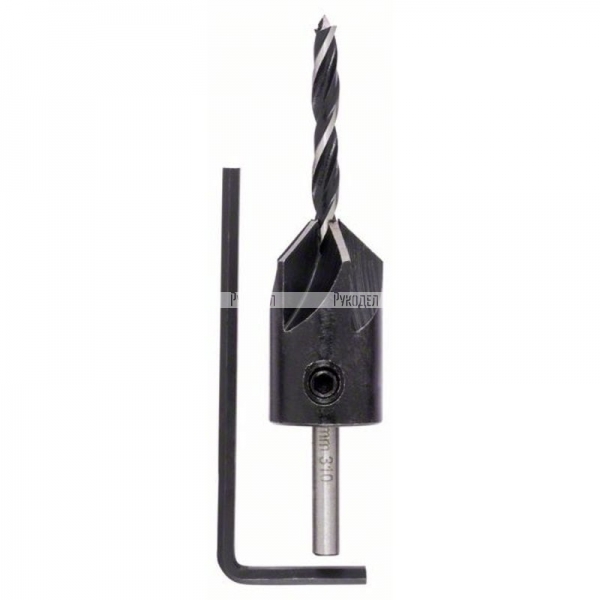 Сверло с зенкером по дереву (4 мм) Bosch 2609255217