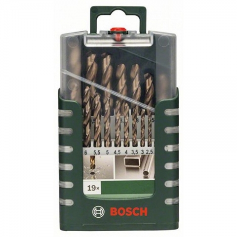 products/Набор сверл по металлу HSS-Co 19 шт D1-10 Bosch 2609255133