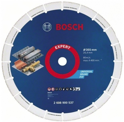 products/Алмазный диск Diamond Metal Wheel 355х25.4 мм по металлу Bosch 2608900537