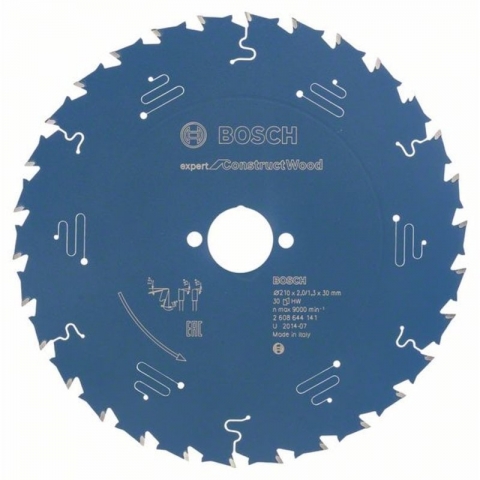 products/Пильный диск по дереву/бетону Expert for Construct 210x30x2/1.3x30T Bosch 2608644141