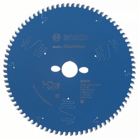 products/Пильный диск по алюминию Expert for Aluminium 250x30x2.8/2x80T Bosch 2608644111