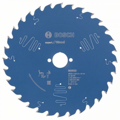 products/Пильный диск по дереву Expert for Wood 225x30x2.6/1.6x32T Bosch 2608644089