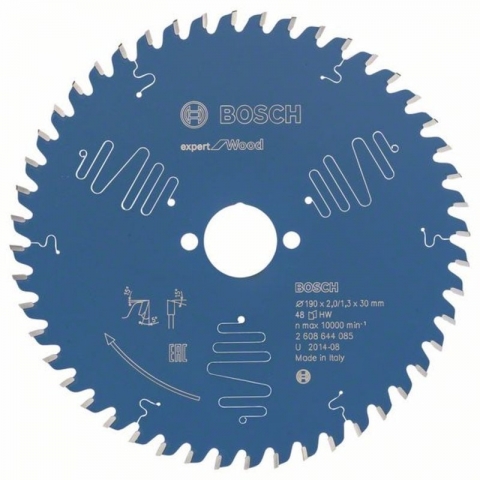 products/Пильный диск по дереву Expert for Wood 190x30x2/1.3x48T Bosch 2608644085
